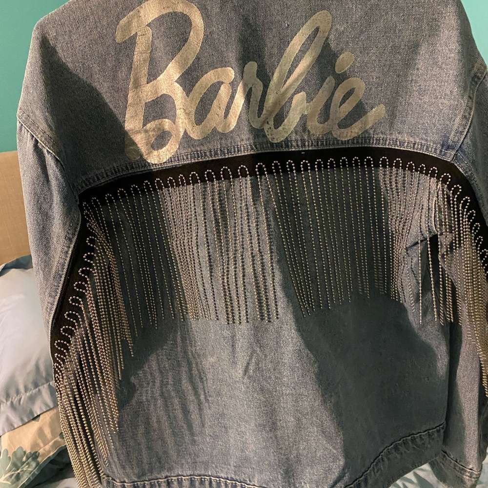 COPY - Misguided Jean jacket limited edition Barbie